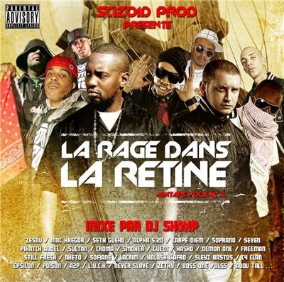 La Rage Dans La Retine Mixtape Vol. 1 (2010)