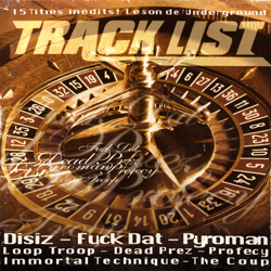Track List - Hip Hop Underground #11 (2003)