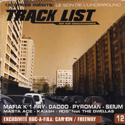 Track List - Hip Hop Underground #12 (2003)
