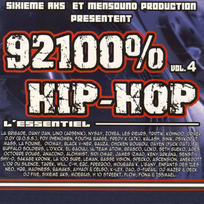 92100% Hip-Hop Vol. 4 (2004)