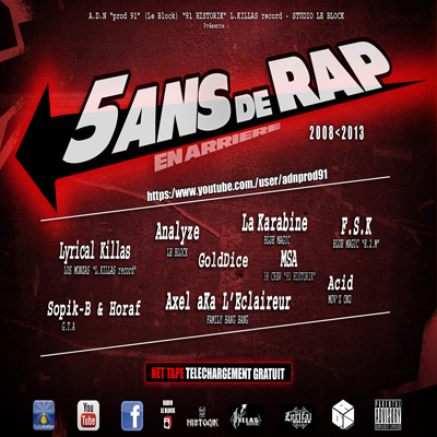 5 Ans De Rap En Arriere (2014)