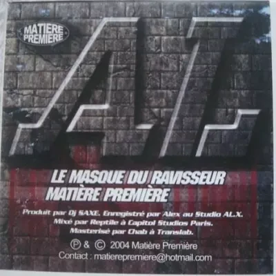 Al - Le Masque Du Ravisseur -bw- Matiere Premiere (2004) (VLS)